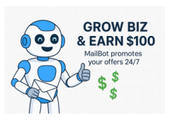 Unlock 24/7 Passive Income with MailBot - The AI Sales Robot!