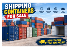 Storage Containers for Sale with Rent-to-Own Options